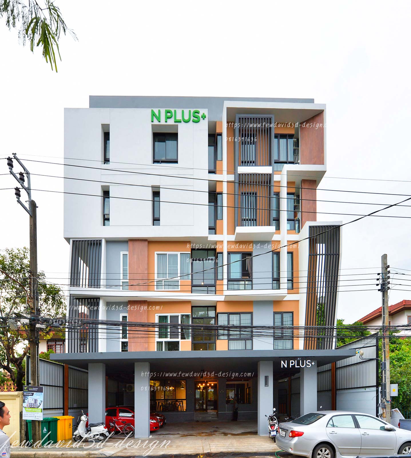 N PLUS+ ซ.พหลโยธิน 40 บริษัท ศรีสุวรรณ ดีเวลลอปเมนท์ จำกัด อพาร์ทเมนท์ 5 ชั้น