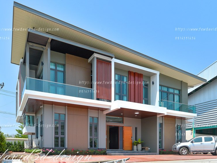 รับออกแบบบ้าน โฮมออฟฟิศ