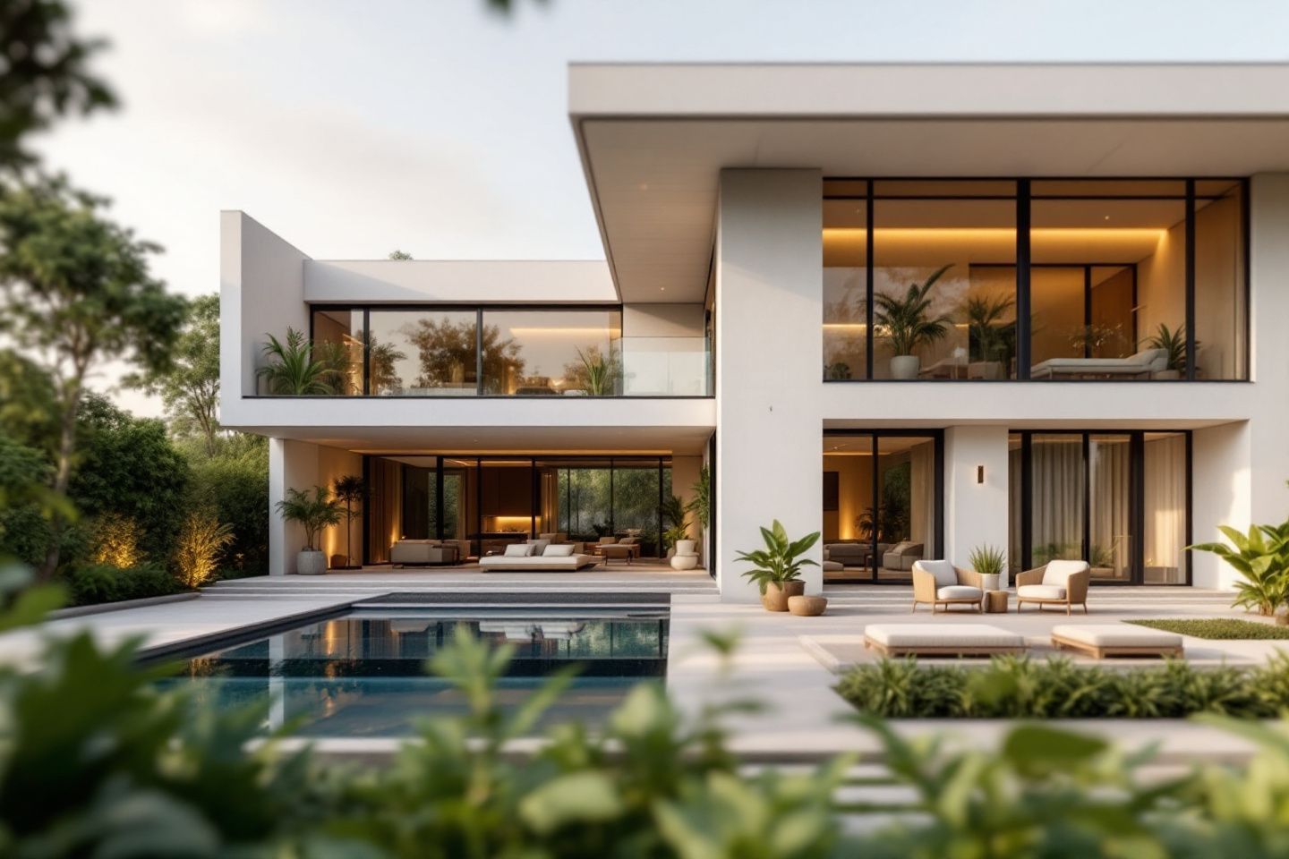 Minimaluxe เป็นการผสานความเรียบง่ายแบบมินิมอลเข้ากับความหรูหรา โดยเน้นวัสดุที่มีเนื้อสัมผัสนุ่มนวลและโทนสีธรรมชาติ เทรนด์นี้ทำให้บ้านดูหรูหราแต่ไม่ซับซ้อน เหมาะกับผู้ที่ชื่นชอบความเรียบง่ายที่ยังดูมีระดับ