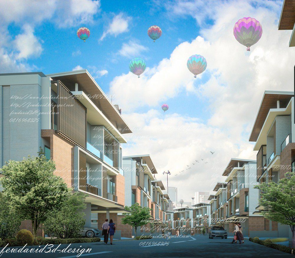 ทาวน์โฮม 3 ชั้น