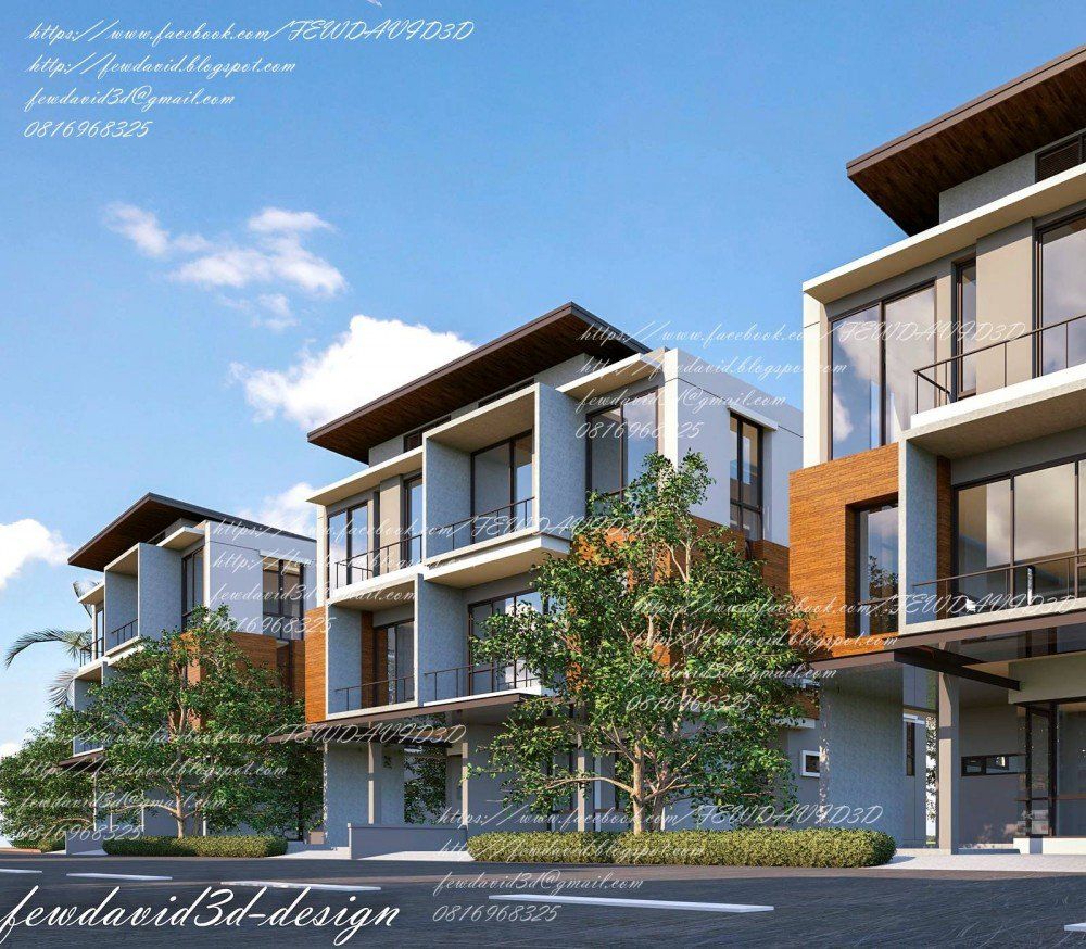 ทาวน์โฮม 3 ชั้น