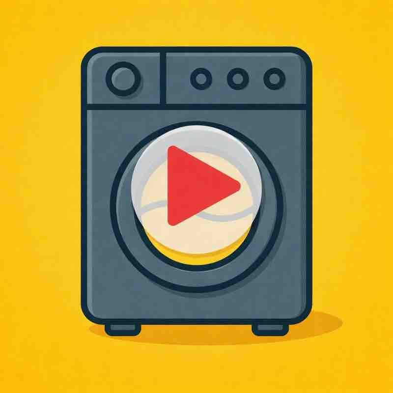 TTvSA washing machine video tutorial preview for guest appliance instructions