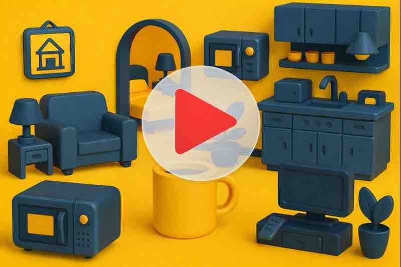 TTvSA appliance video guide preview with play button for digital house manual tutorials