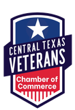 The logo for the central texas veterans chamber of commerce