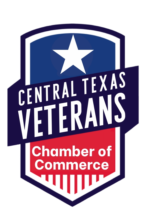 The logo for the central texas veterans chamber of commerce