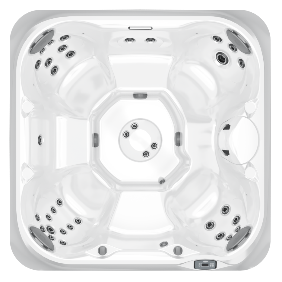 Meet the J-245™ Hot Tub, Featuring a Relaxing Waterfall & 6-Person Seating in Mid-Missouri