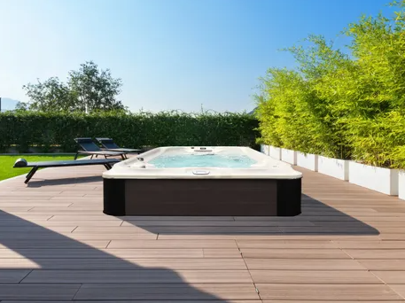 A Swim Spa at a Jefferson City, MO Home. Work Out & Relax With a Swim Spa From Columbia Pool & Spa.