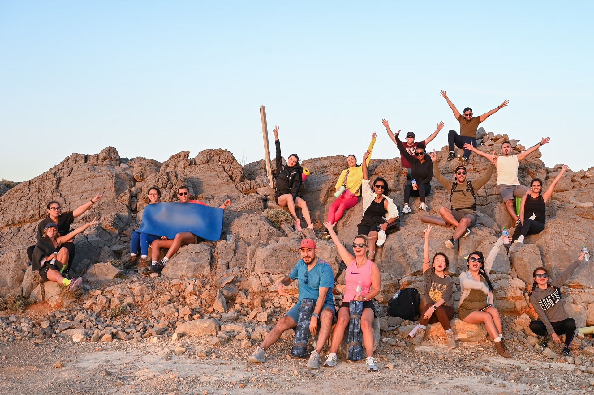 Sunset hike to UAE's highest point 