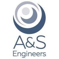 It is a logo for a company called a & s engineers.