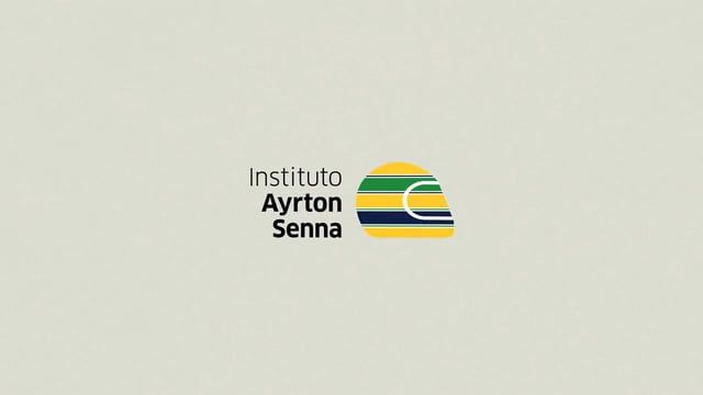 Logotipo do instituto ayrton senna em fundo branco
