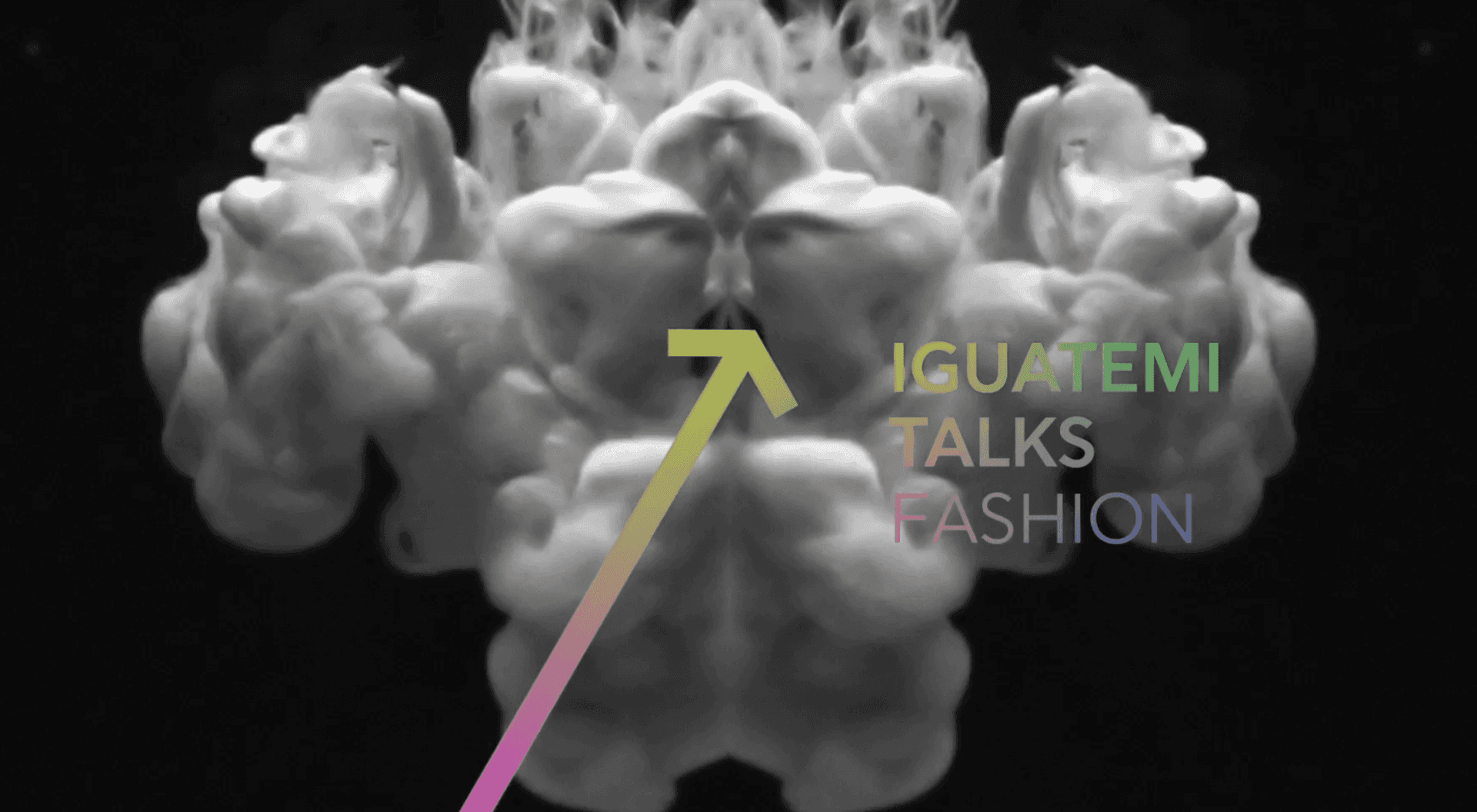 Anúncio de iguatemi fala de moda com fumaça saindo