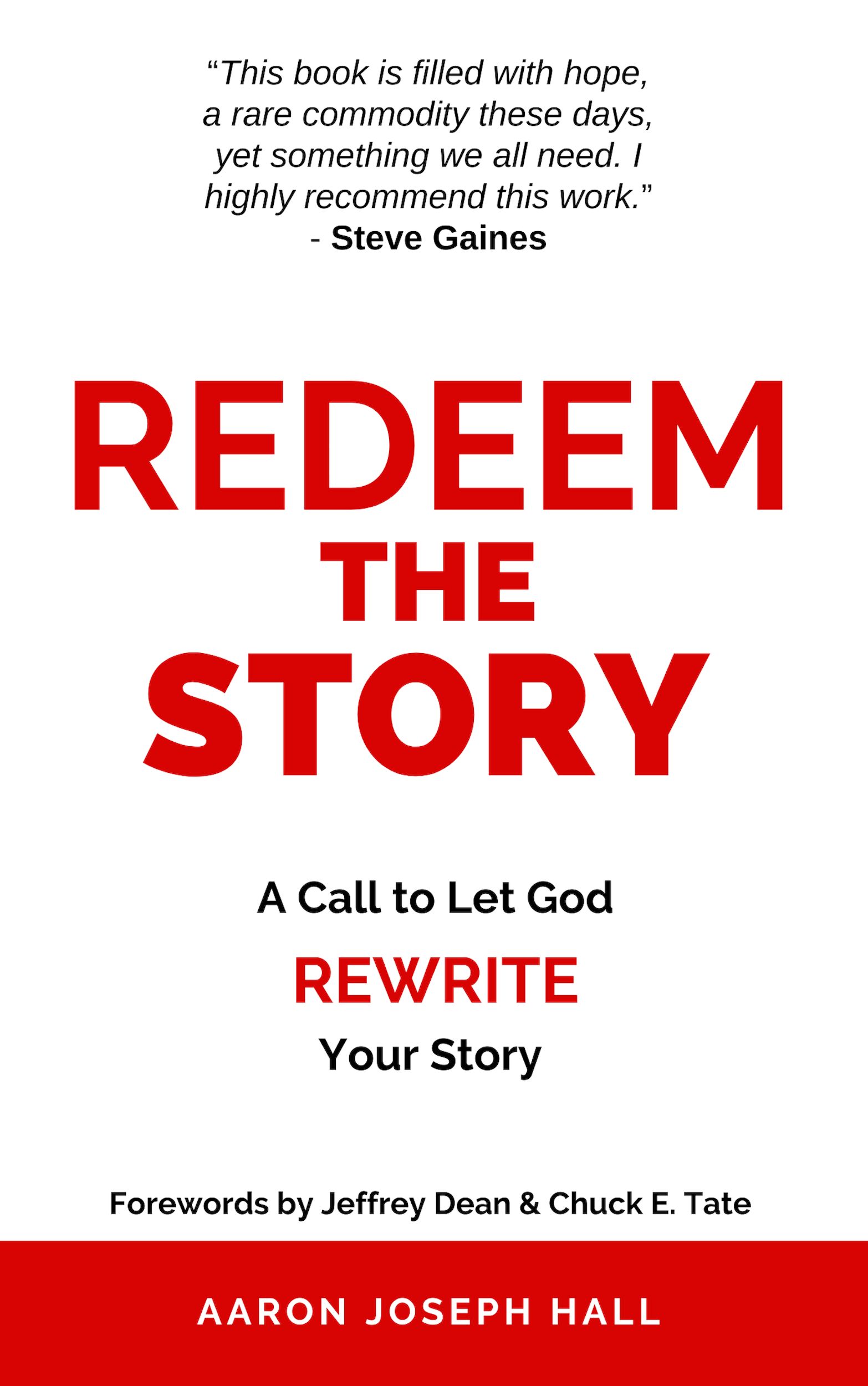 A book called redeem the story a call to let god rewrite your story