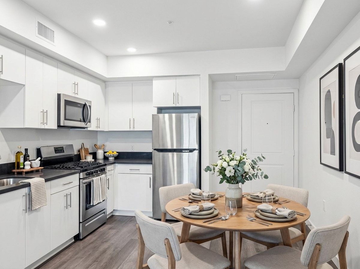 The Centennial  Kitchen and Dining Area