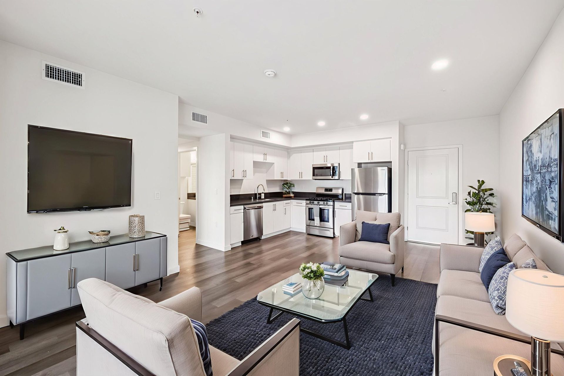 The Centennial Living room staged1