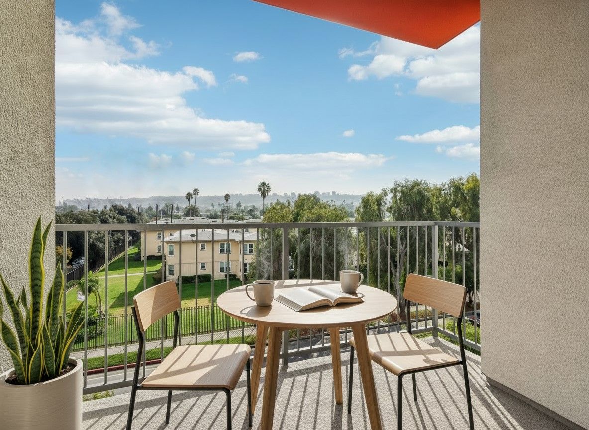 Cloud Nine Apartments' huge, stylish and sunny living room