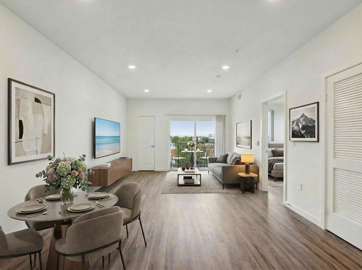 The modern, well-lit and spacious kitchen at Cloud Nine Luxury Apartments