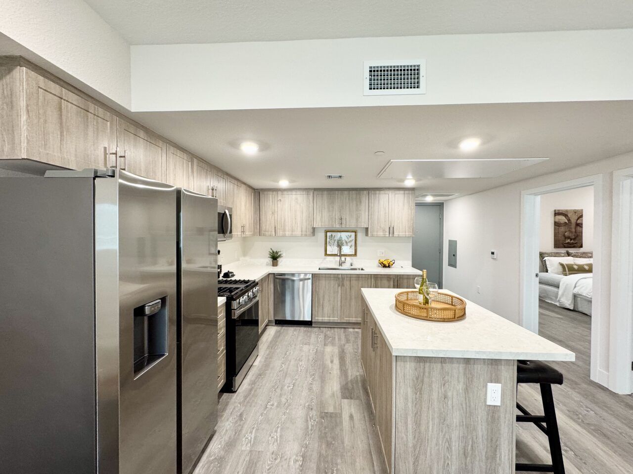 The Hobart Apartments' gorgeous bathroom with stylish finish