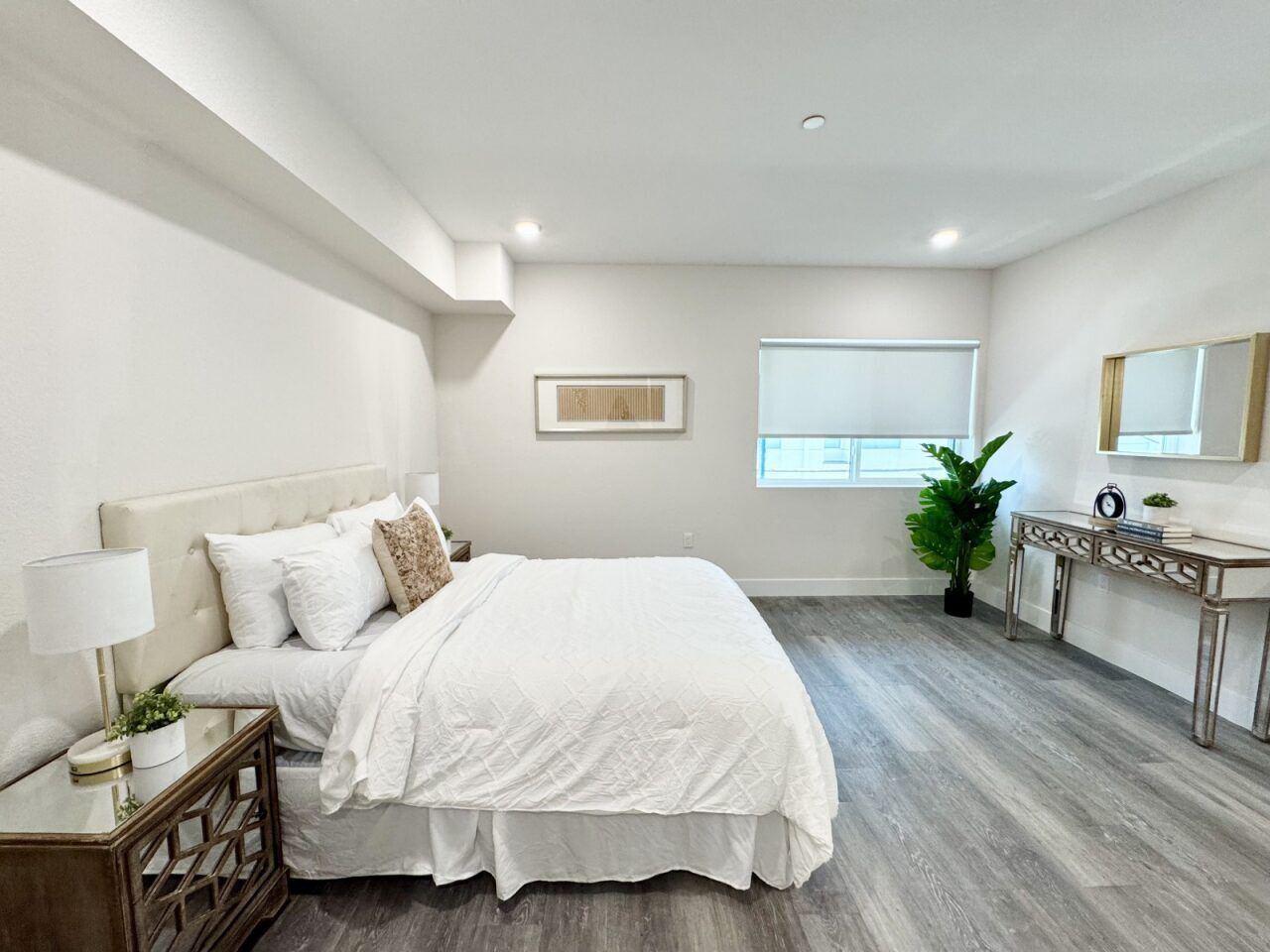 The Hobart Apartments' interiors show the gorgeous bedroom