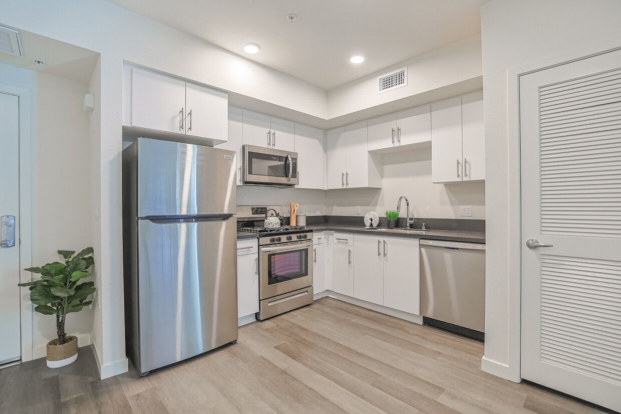 The stunning apartment home interiors at The Centennial Apartments in Toluca Lake