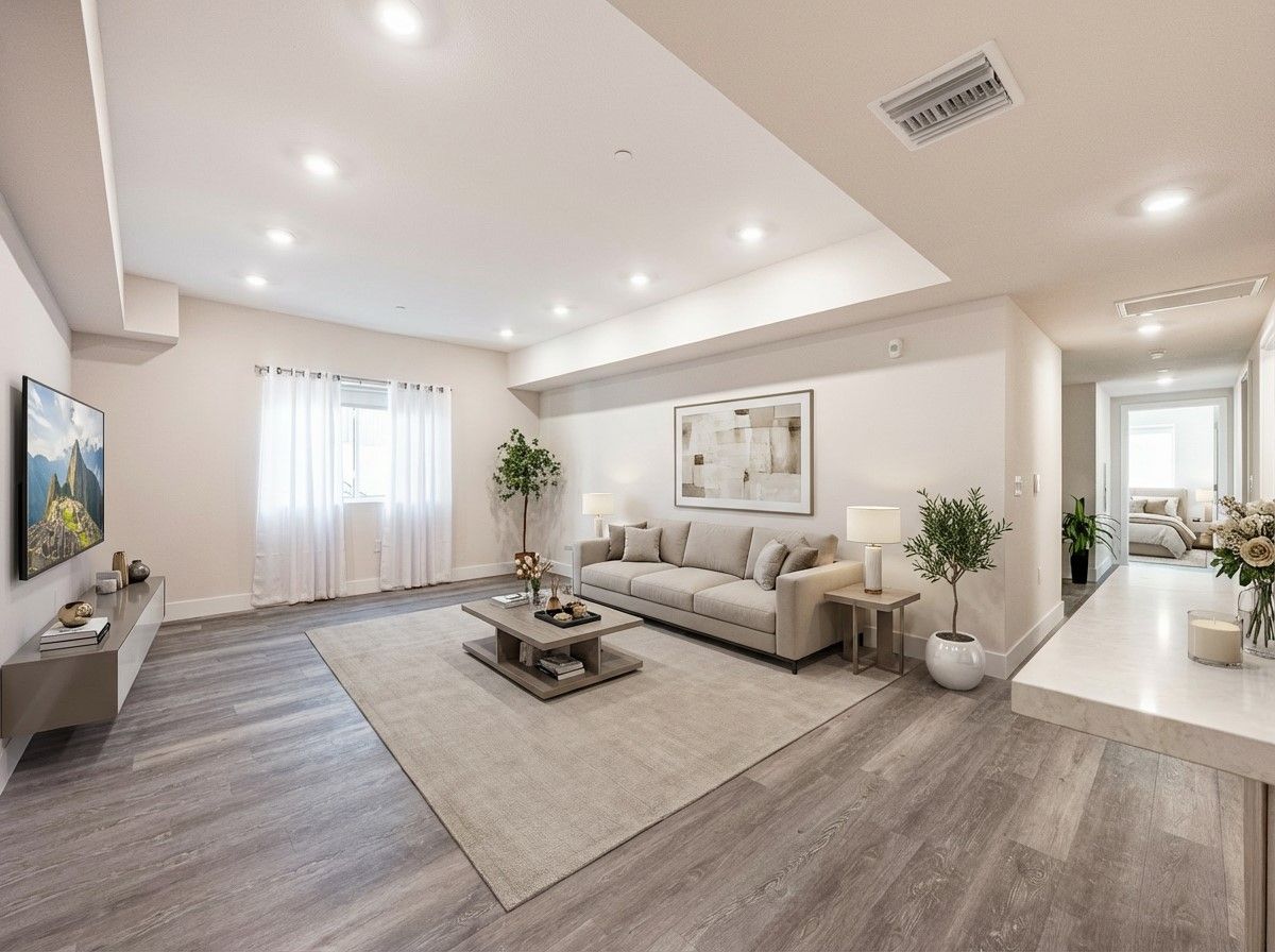 The Secret in K-Town Luxury Apartments has extra large and bright living area