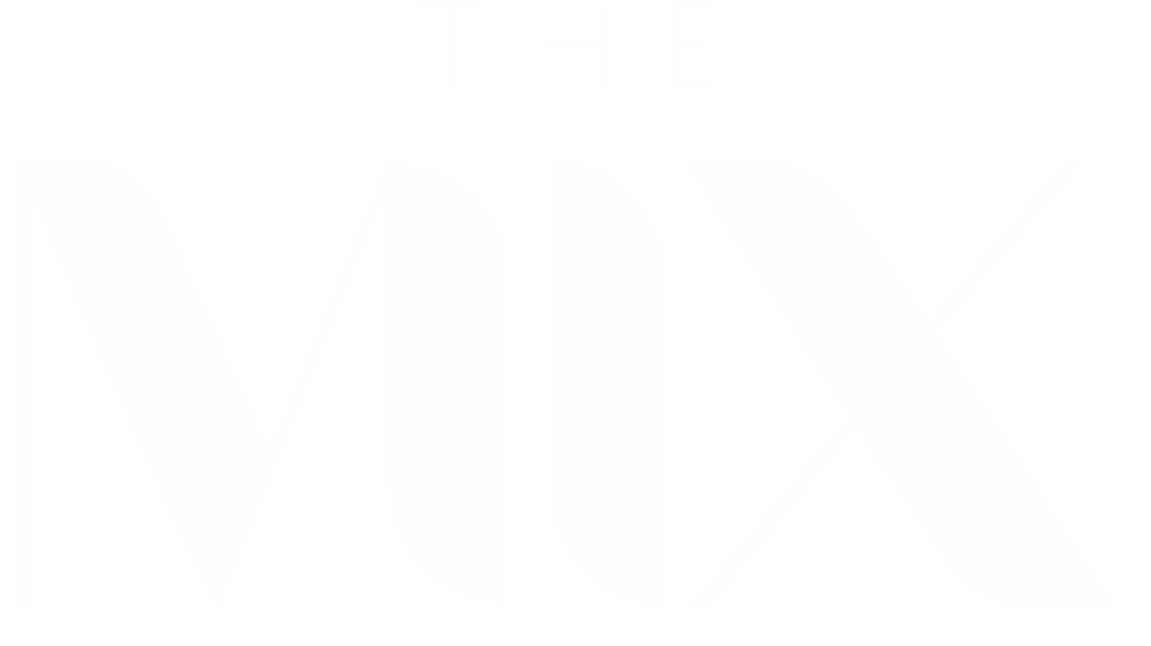 a white logo version image of the mix luxury apartments with transparent background