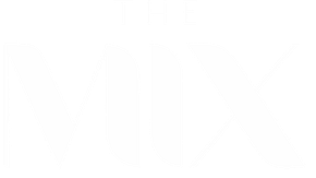 a white logo version image of the mix luxury apartments with transparent background