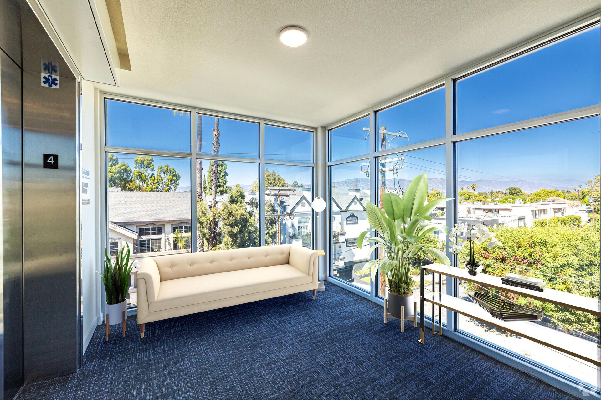Photo showing the lovely bedroom of the Mix Luxury Apartments