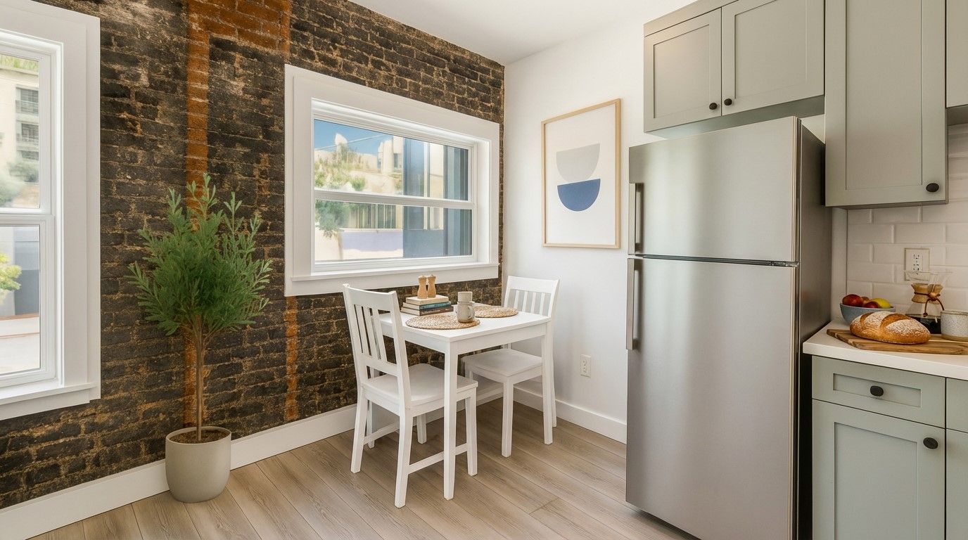 photo of the lovely and bright bathroom showing the toilet, the pedestal sink, shower, and tub