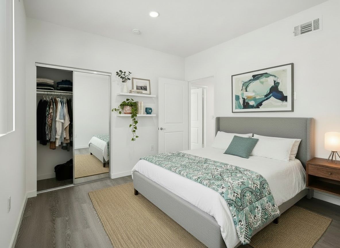 Cloud Nine Apartments' huge, stylish and sunny living room