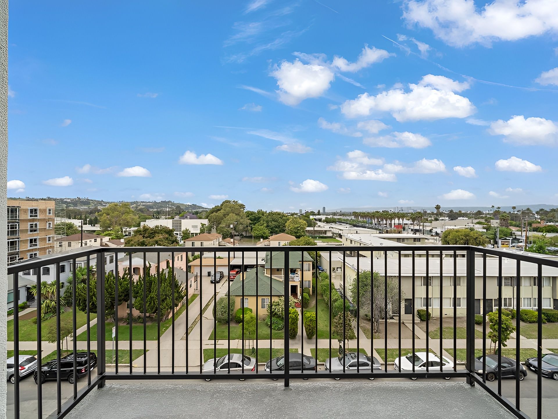 The modern, well-lit and spacious kitchen at Cloud Nine Luxury Apartments