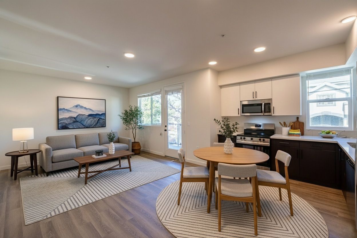 Photo showing the lovely bedroom of the Mix Luxury Apartments