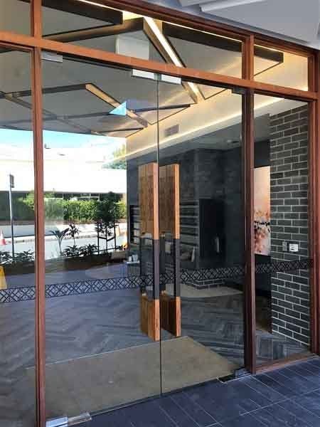 Frameless Glass Entrance Doors — Gold Coast, QLD — Patterson Glass