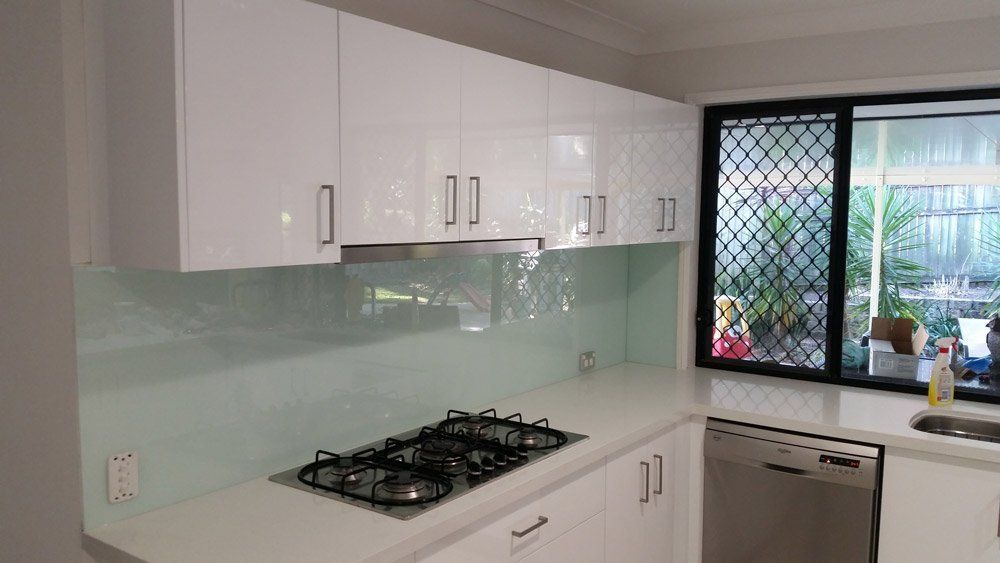 Glass Splashback Painted — Gold Coast, QLD — Patterson Glass