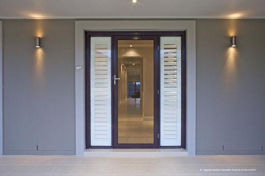 Hinged Doors — Gold Coast, QLD — Patterson Glass