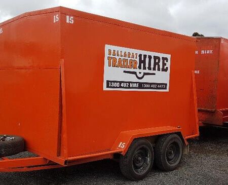An Orange Trailer — Ballarat Trailer Hire in Alfredton, VIC