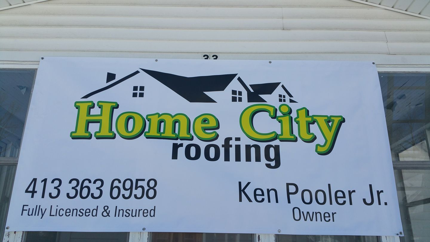 Home City Roofing Banner — Springfield, MA — Home City Roofing