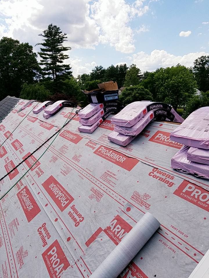 Repairing Roof — Springfield, MA — Home City Roofing