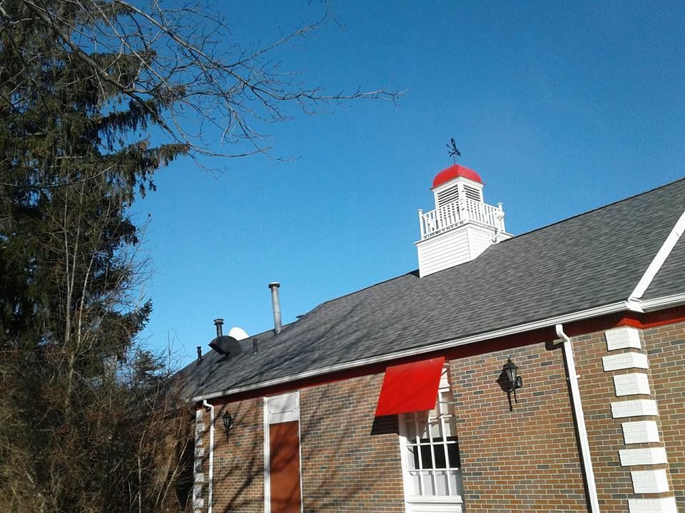 House with Chimney — Springfield, MA — Home City Roofing