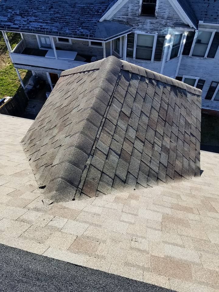 House Roof Top View — Springfield, MA — Home City Roofing
