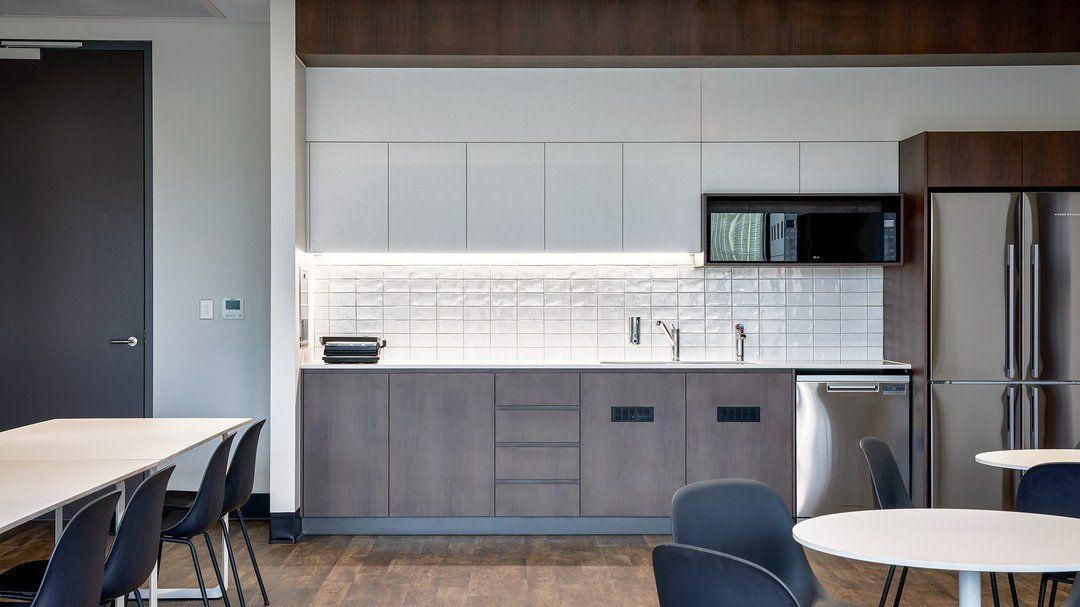 Kitchen Area: Cabinets In White/brown Tones — Zeal Interiors in South Grafton, NSW