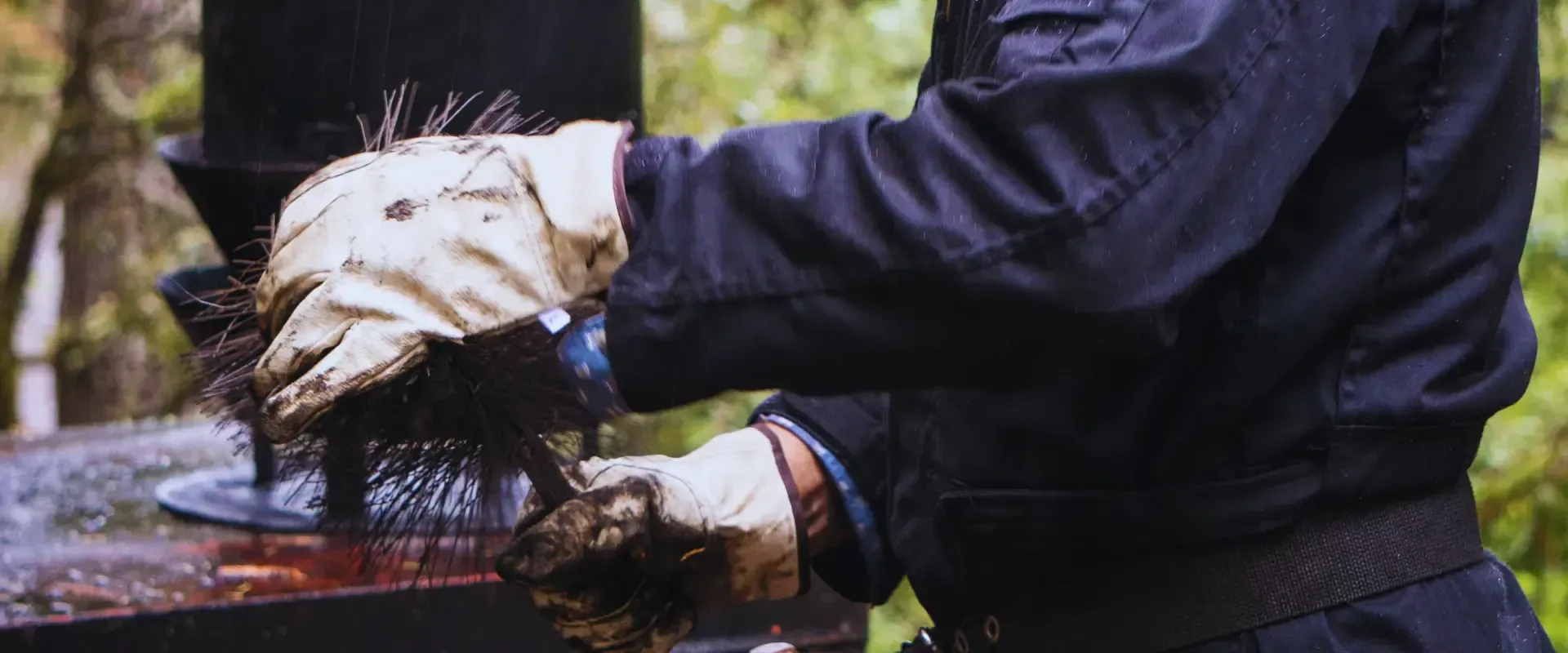 chimney cleaning