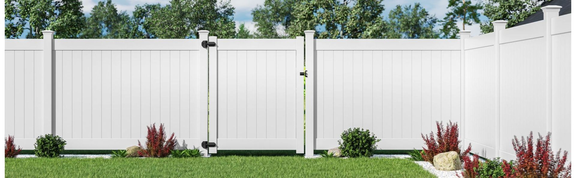 Vinyl Privacy Fence Gate