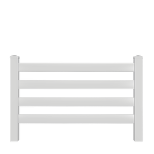 Ranch Rail PVC Fence