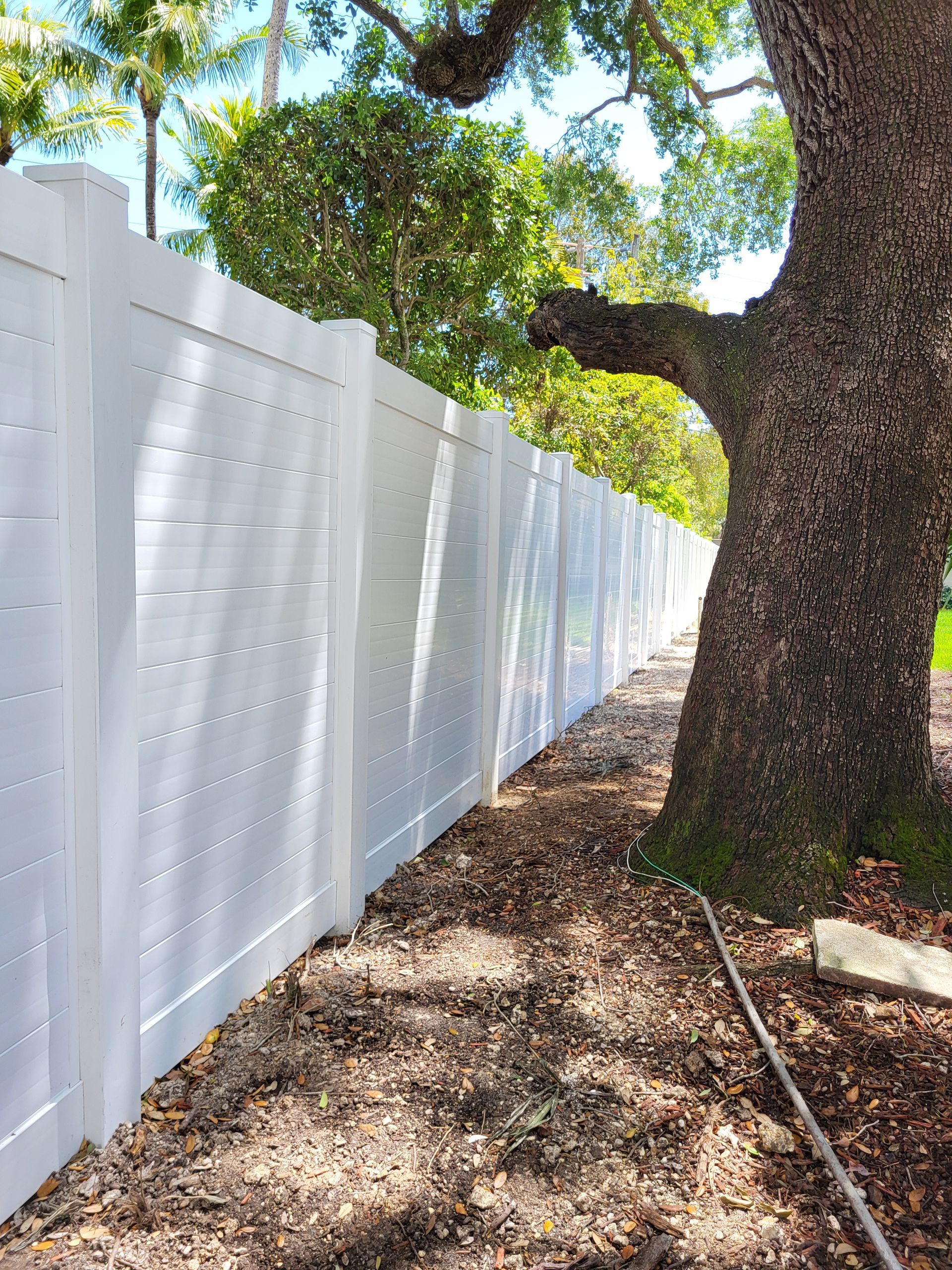 Horizontal Classic PVC Fence