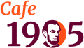 Cafe 1905 logo: Orange