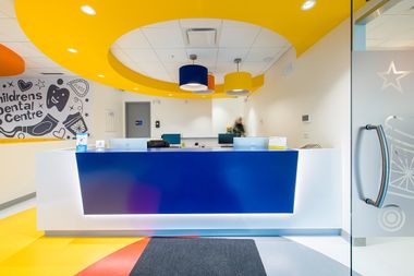 Front desk of Childrens Dental Centre