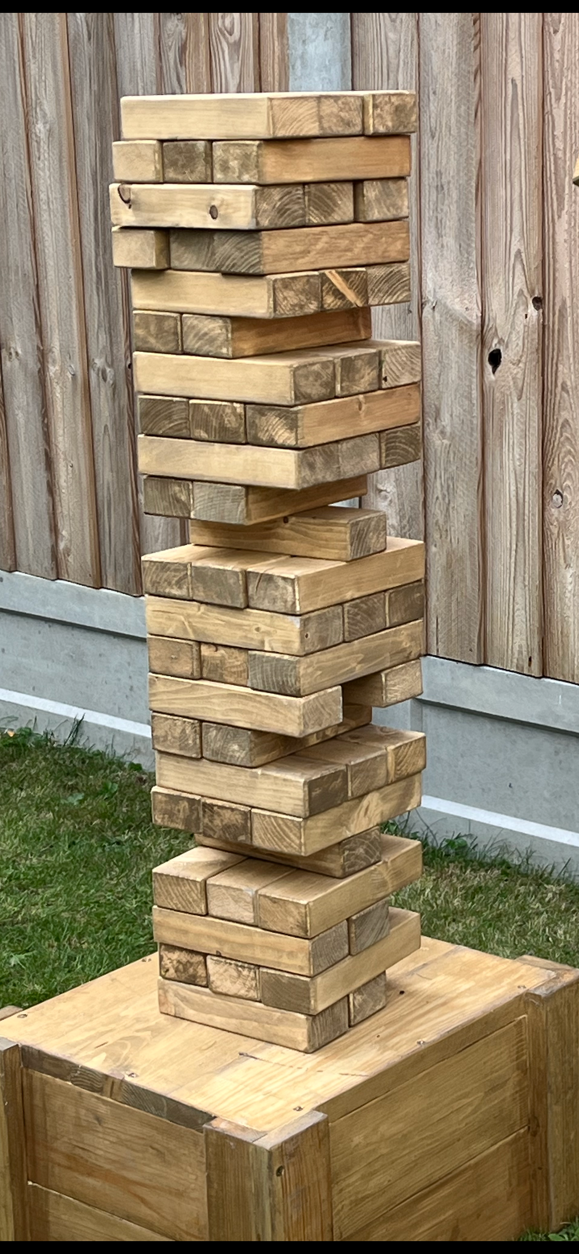 party games, wooden jenga for hire 