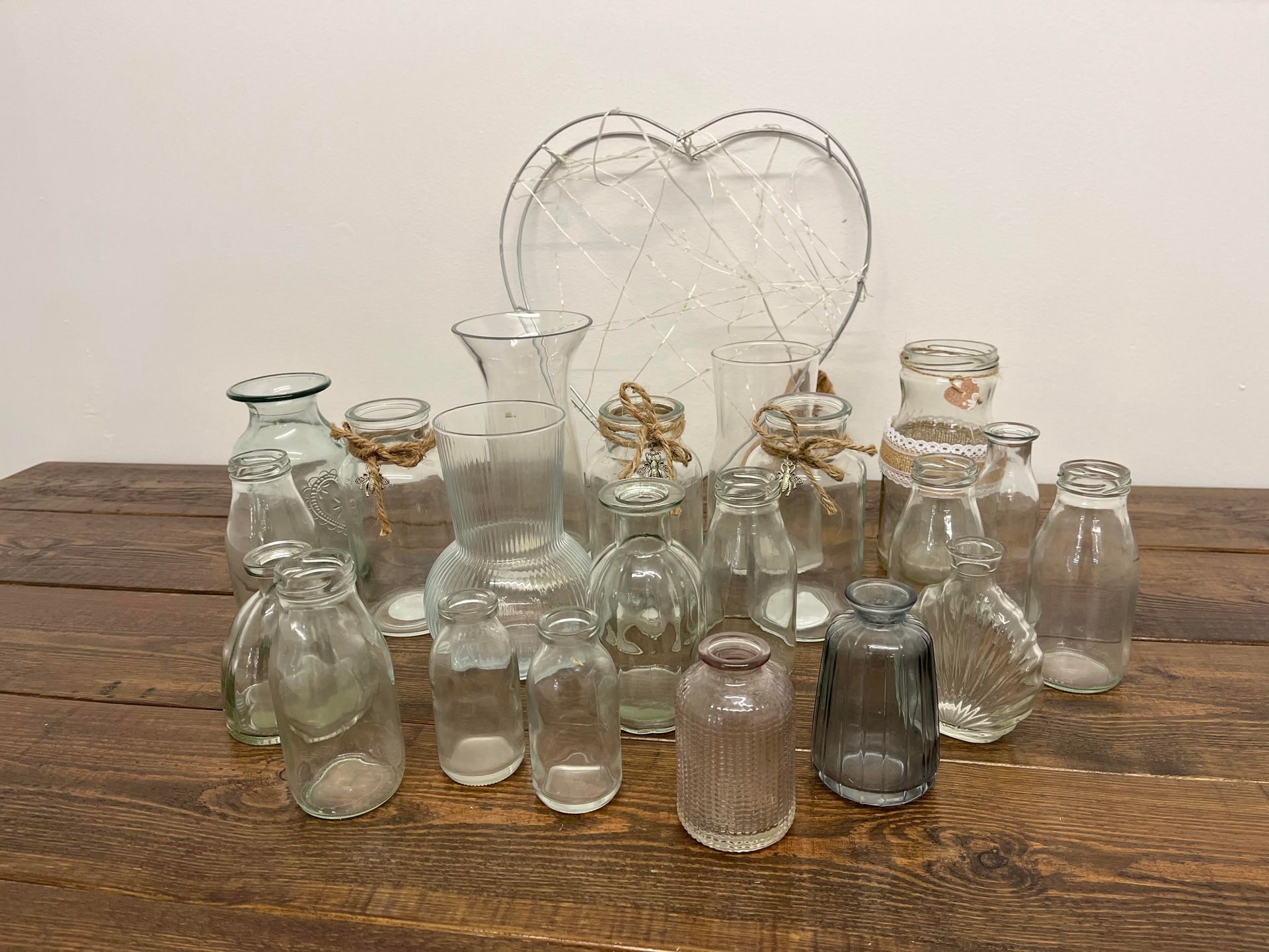 vases for hire for weddings 