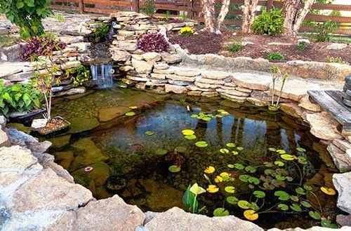 Pond In Gardeb — Greer, SC — Smith Irrigation & Landscaping