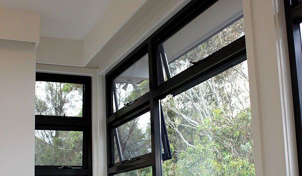 Black Window Frames — Builders  in Fernhill, NSW
